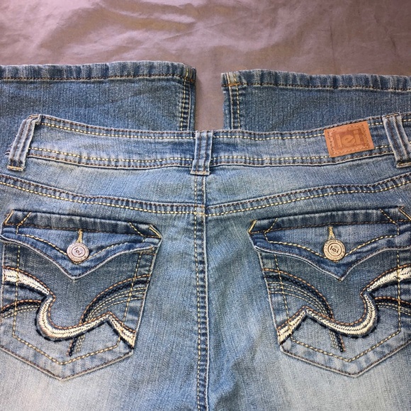 lei sophia hipster flare jeans size 11